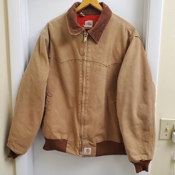 Carhartt Other - 😍Rare Vintge carhartt quilted fleece lined jacket